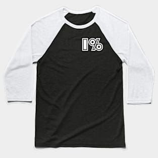 1 % Baseball T-Shirt